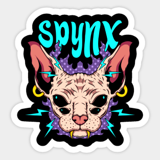 Sphynx cat Sticker